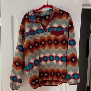 Patagonia Synchilla Zigzag Pattern Fleece